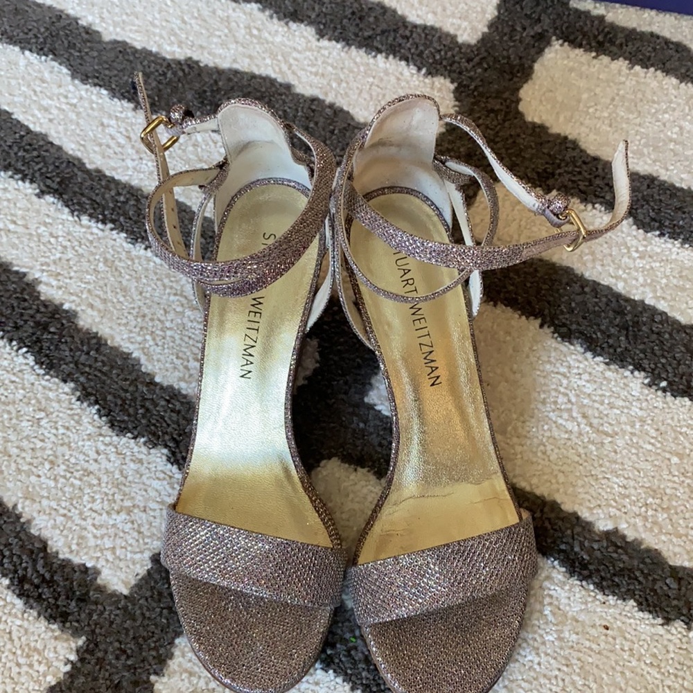 Stuart Weitzman Backdraft Multi Noir Wedge - image 3